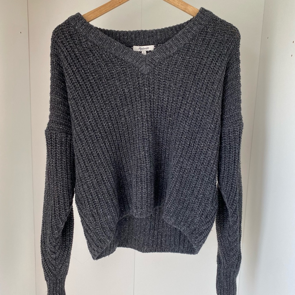 Madewell Slouchy Cable-Knit Sweater